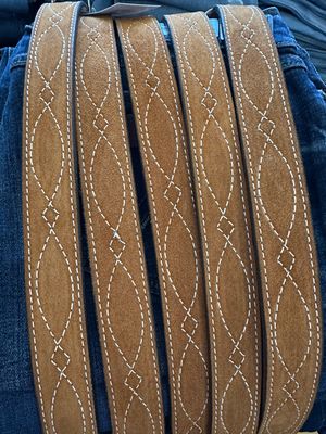 Double J Saddlery - Leather Belt - Toast Brown