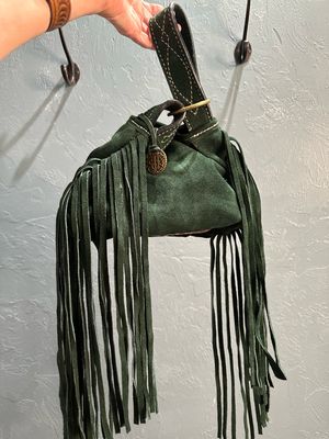 Double J Saddlery Wristlet Purse - Forest Green