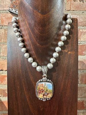 Desert Journey - Pendant W/ Necklace
