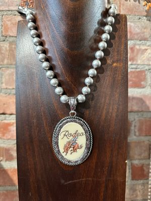 Ride&#39;em Rank - Rodeo Pendant on Necklace