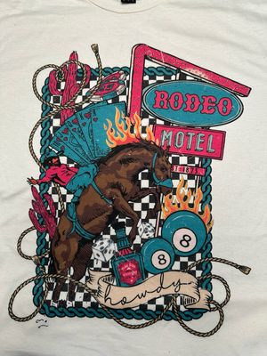 Rodeo Luck - Graphic Tee - 100% Cotton