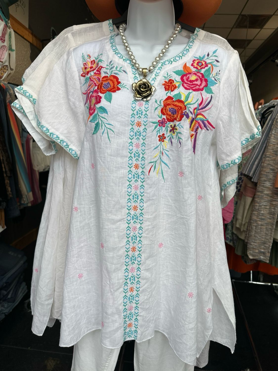 Bahama Mama - Linen Tunic