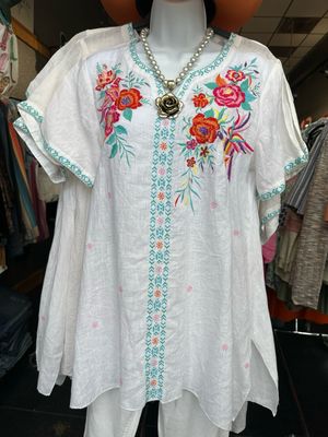 Bahama Mama - Linen Tunic