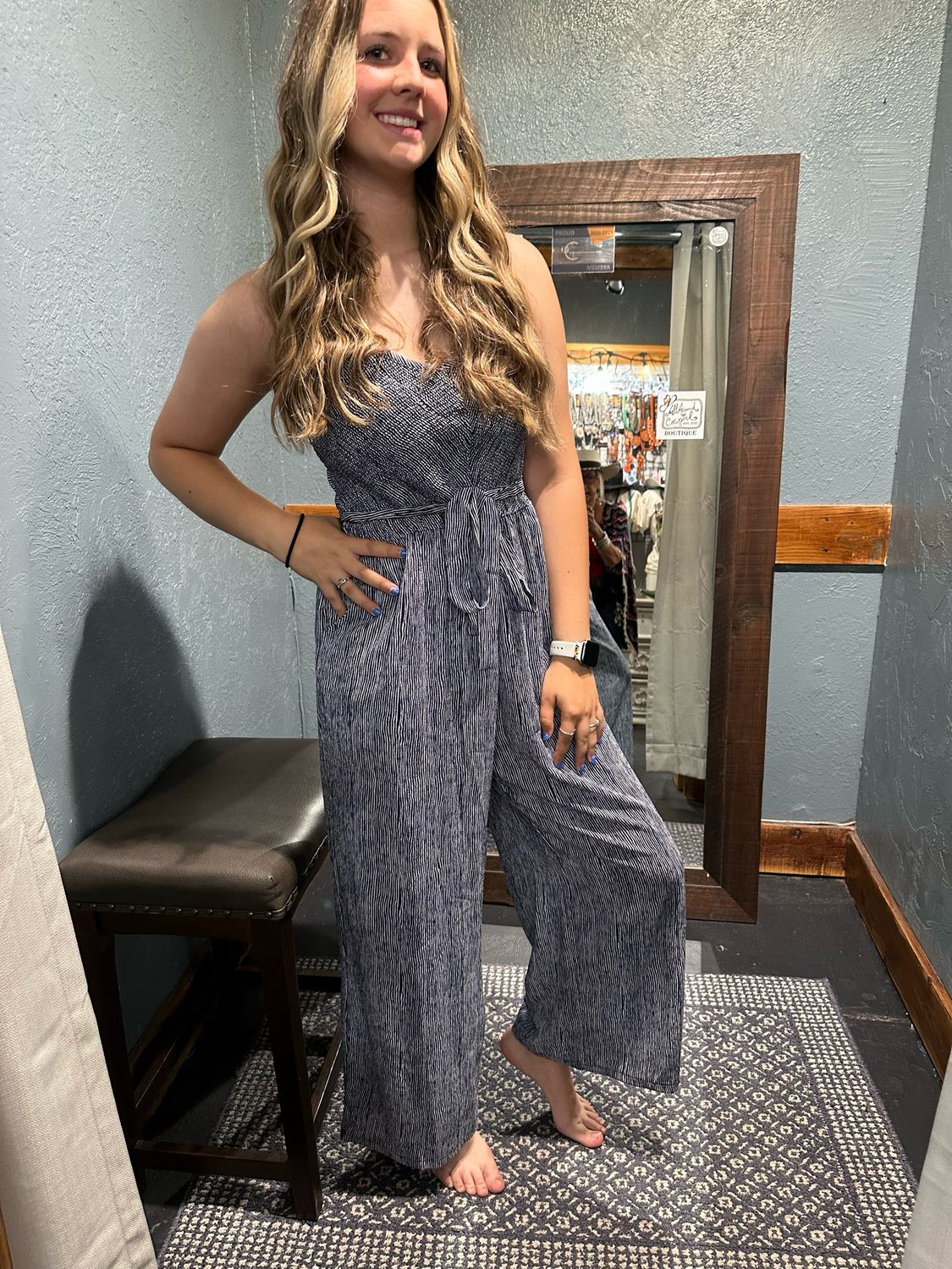 Easy Care Jumpsuit With Pockets