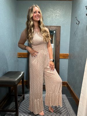 Halter Top Jump Suit - Lightweight