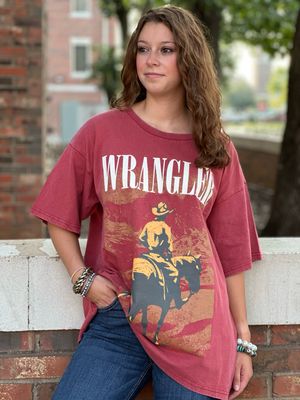 Wrangler Over Size Graphic Tee