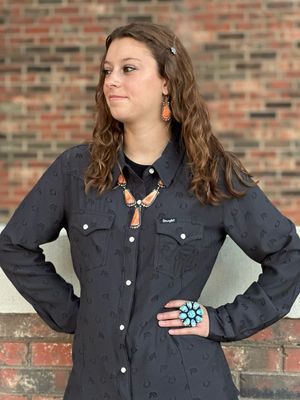 Wrangler  Women&#39;s Retro Snap Shirt