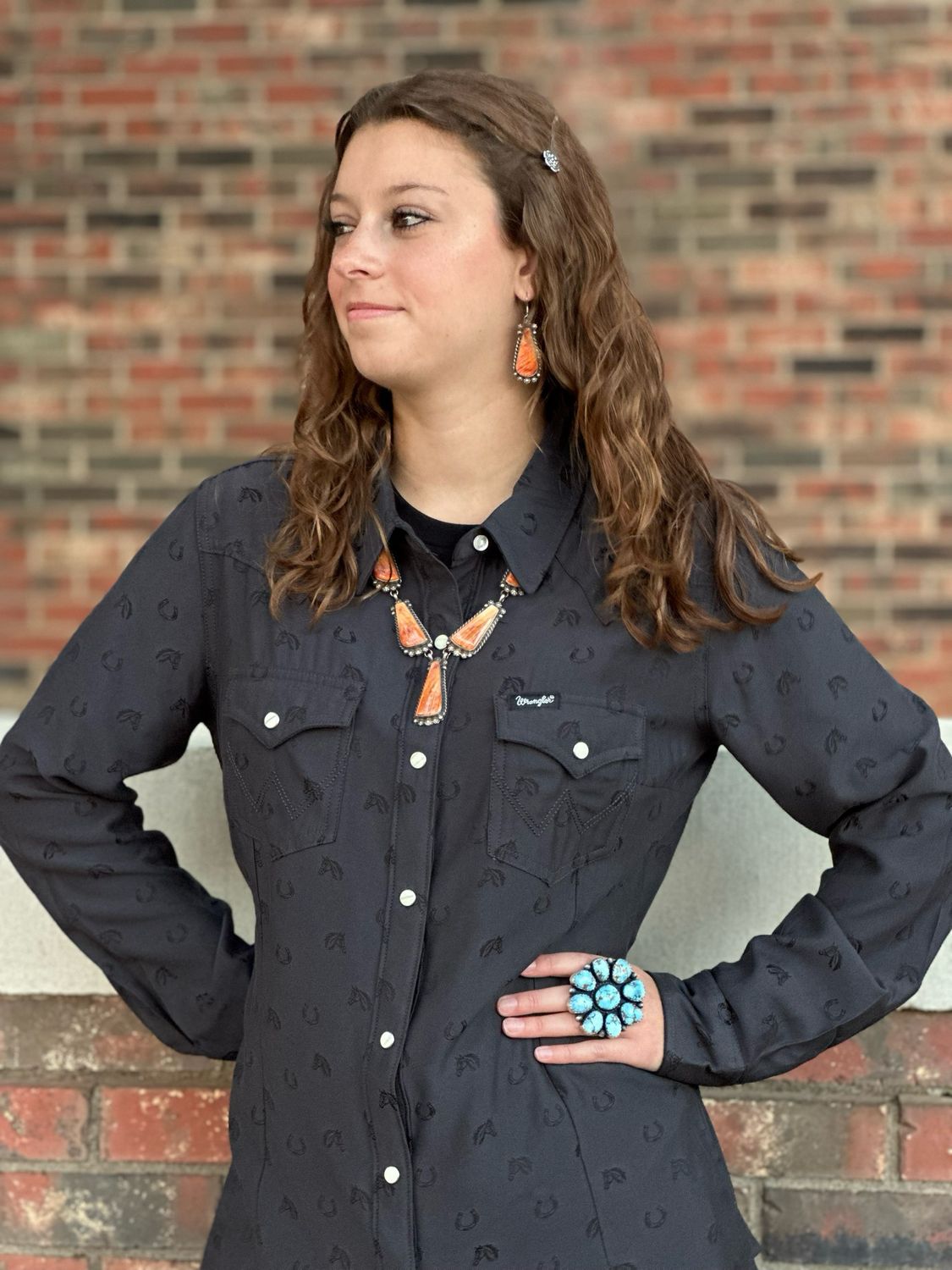 Wrangler  Women&#39;s Retro Snap Shirt