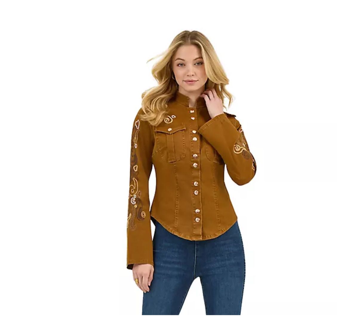 Wrangler X Lainey Wilson Wildflower Jacket 