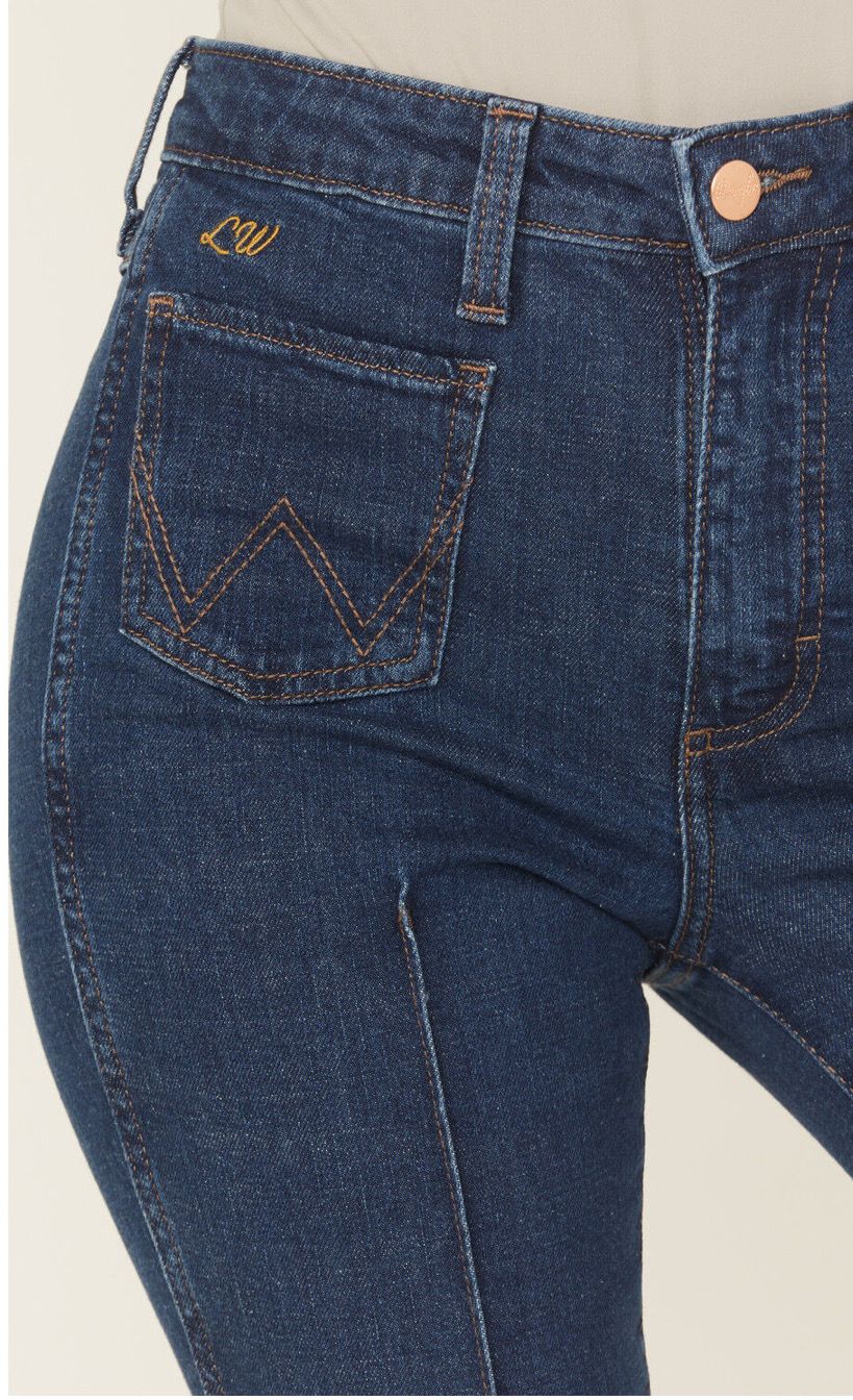 Pintuck Flare Jeans - Lainey Wilson Collection 
