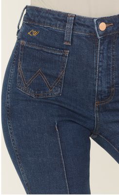 Pintuck Flare Jeans - Lainey Wilson Collection 
