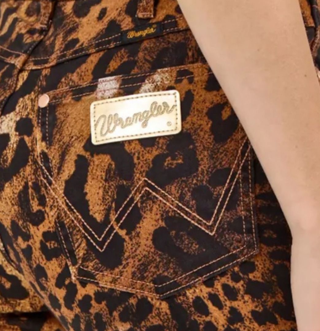 Lainey Wilson Leopard Bell Bottom Flares