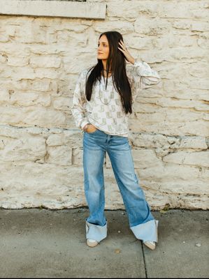 Going Somewhere - Cuffed Trouser Jeans