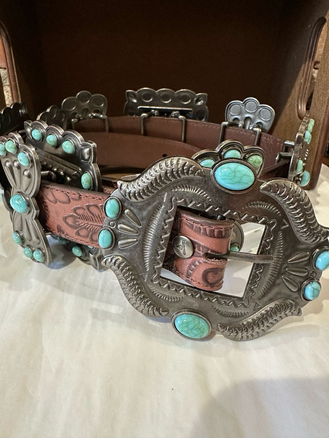 Earth&#39;s Delight Concho Belt