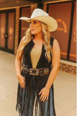 Livin On The Edge - Fringe Vest