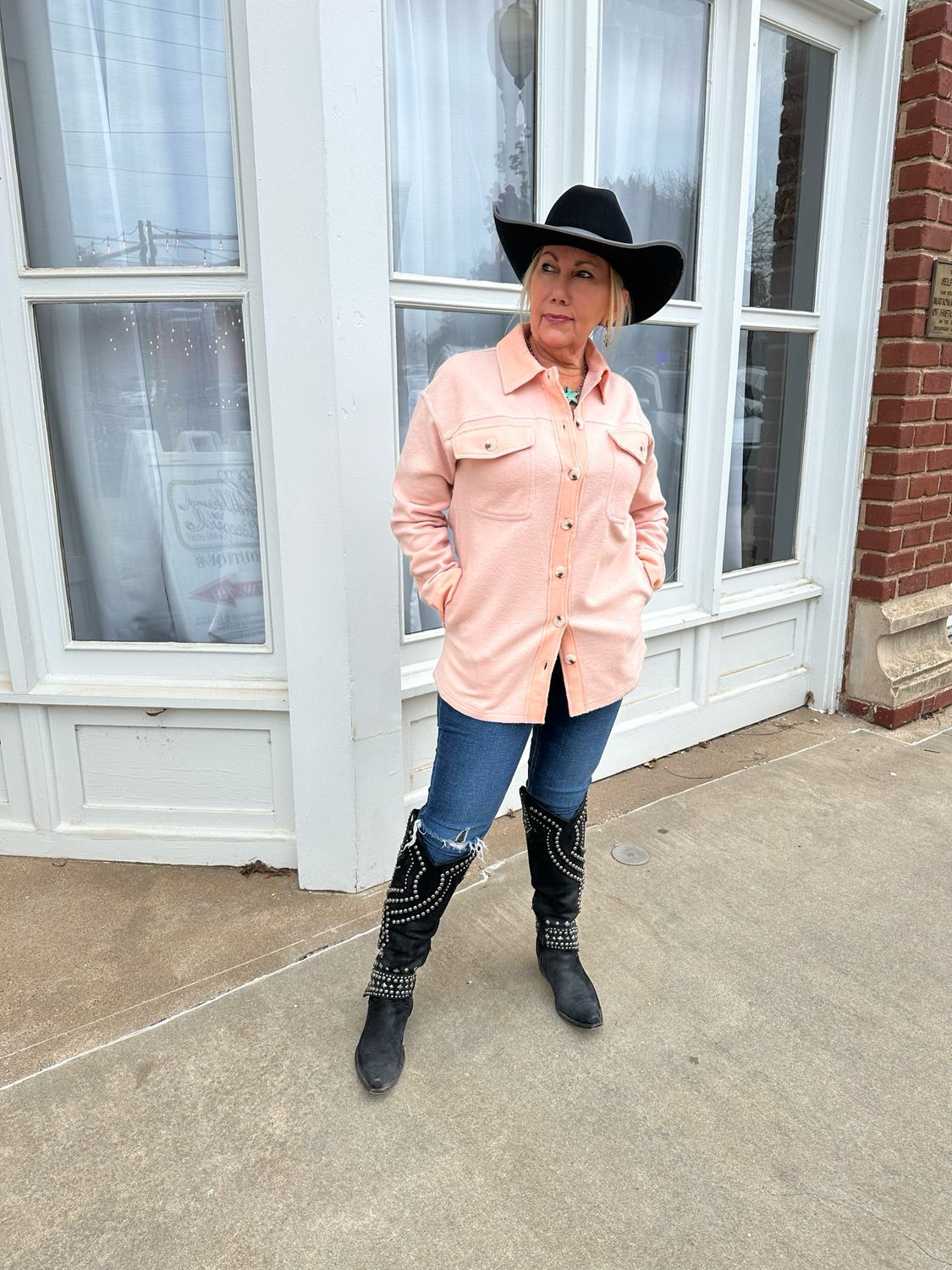 No Fuss In Blush - Jacket