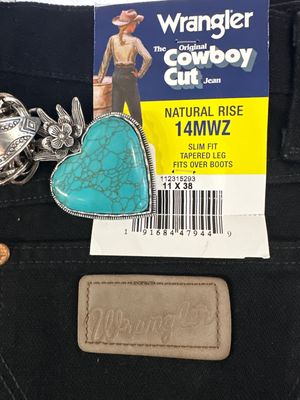 Cowboy Cut Slim Fit Jean - Black