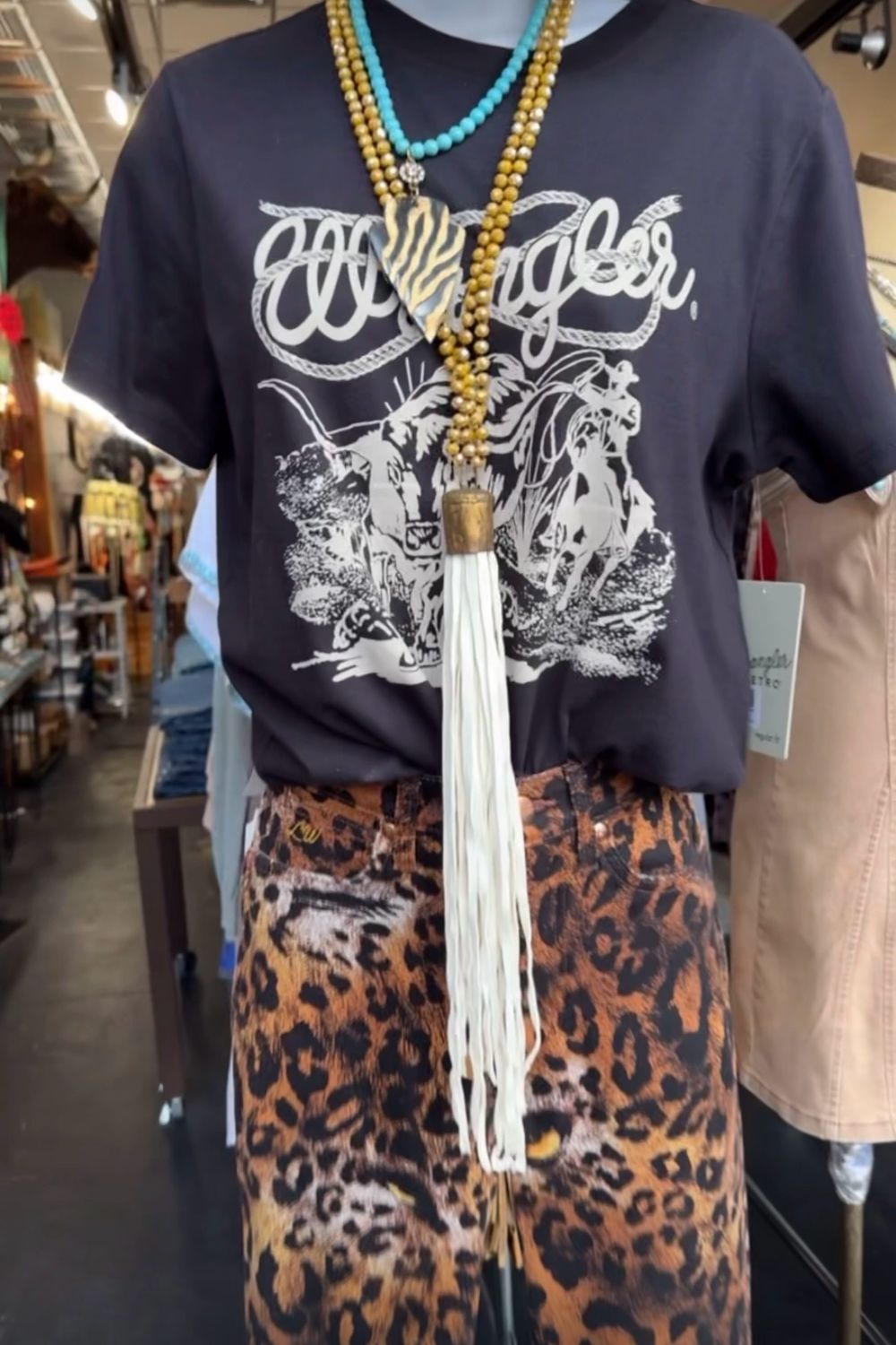 Golden Celebration Tassel Necklace - Art By Amy