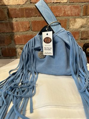 Double J Saddlery Wristlet Pouch - Powder Blue 