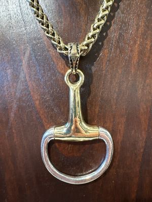 Equestrian Love - Mixed Metal (Gold Tone) Chain
