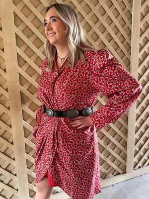 Western Heiress - Wrap Dress