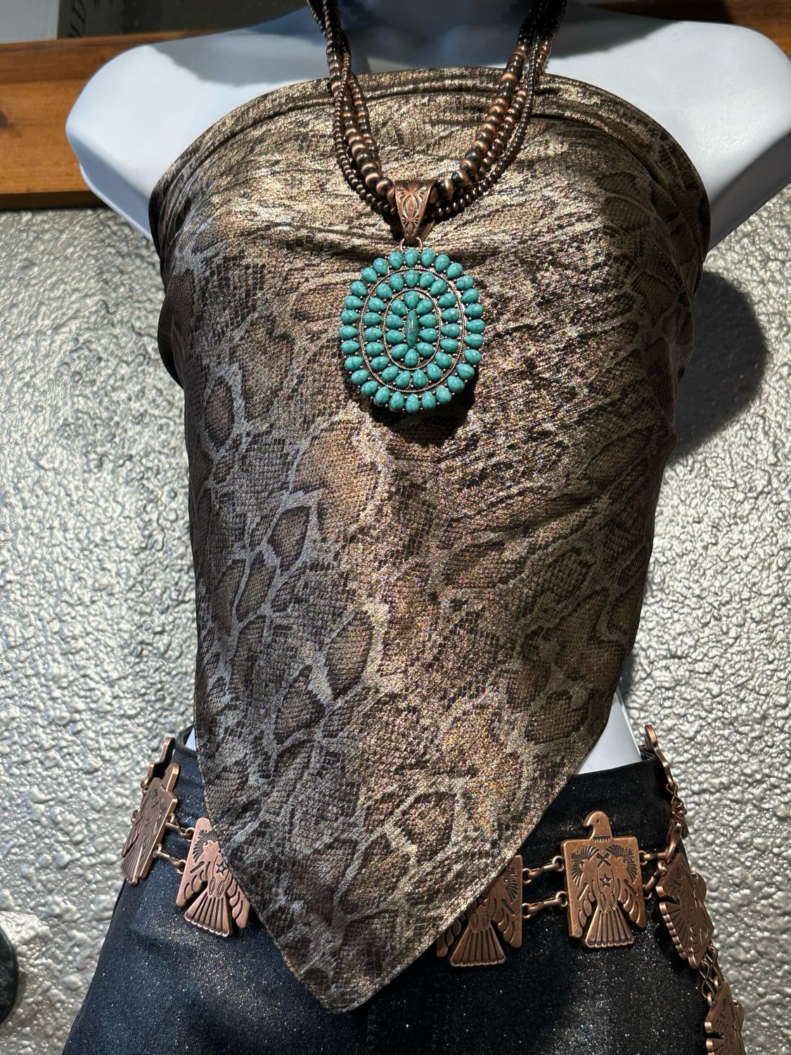  Desert Viper Scarf  30" x 30"