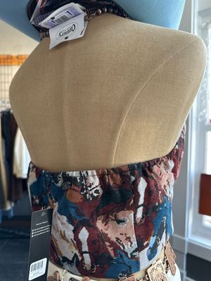 Untamed - Front Tie Halter Top