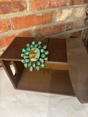Back To Nature - Turquoise Buckle Belt