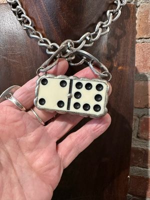 Mountain Dew/Domino Necklace
