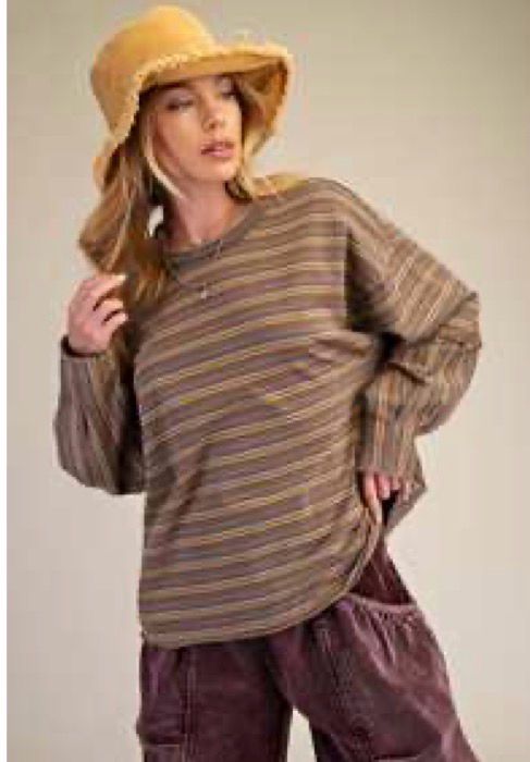 Prairie Sunset Stripe Top