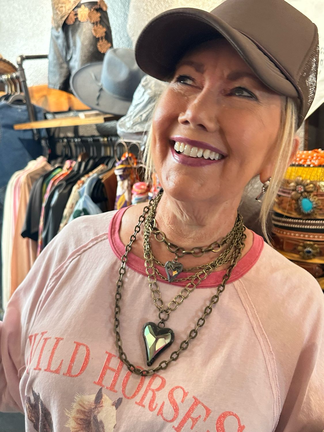 Hippie Hearts - Necklace