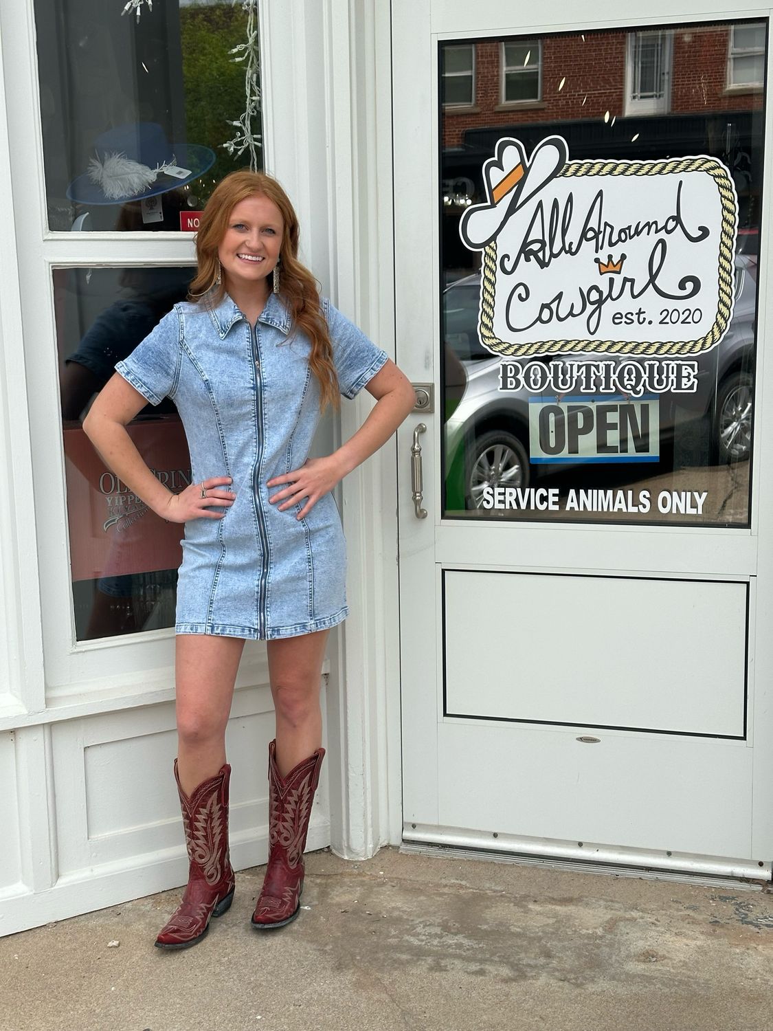 Western Belle Denim Dress