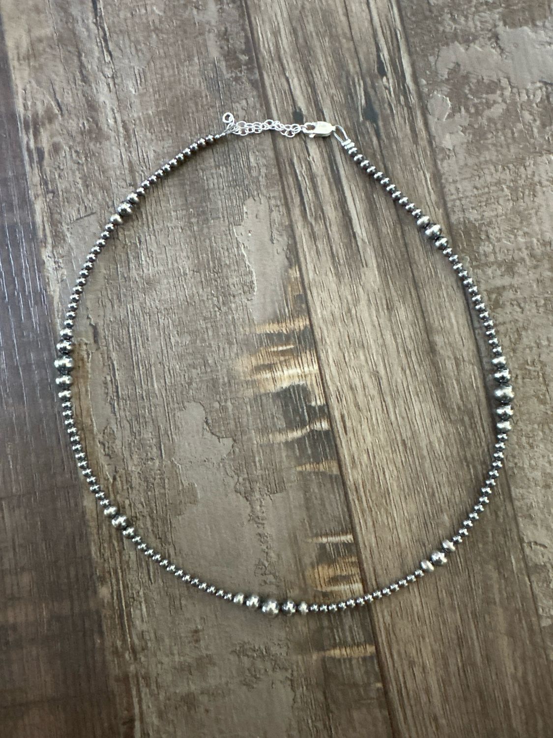 16" Sterling Strand Necklace