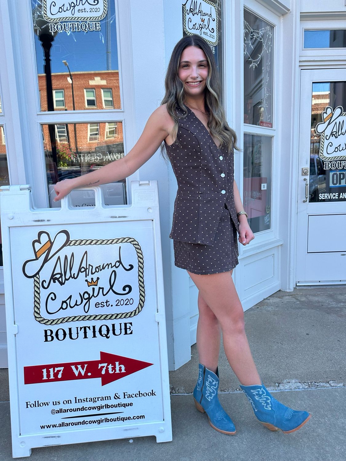 Downtown Dottie Vest