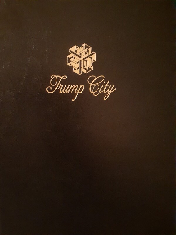 TRUMP CITY PROSPECTUS AND ORIGINAL  PLANS