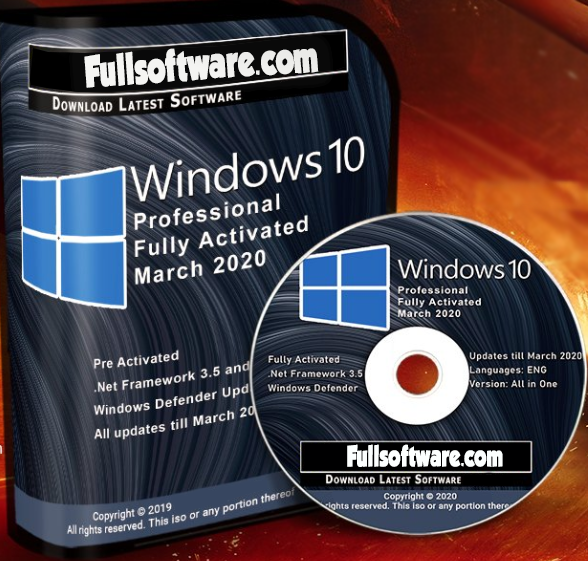 Windows 10 Pro 1909 March 2020 64bit License Key Instant Delivery