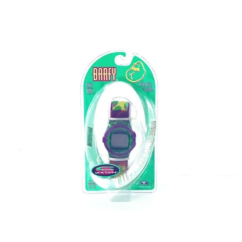 [READY STOCK] Trendmaster 1999 Animated Talking CWatch Barfy.