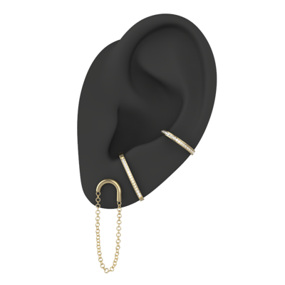 Sterling silver minimalist combo