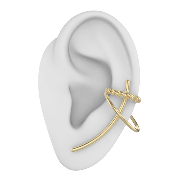 Sterling silver Minimalist duo