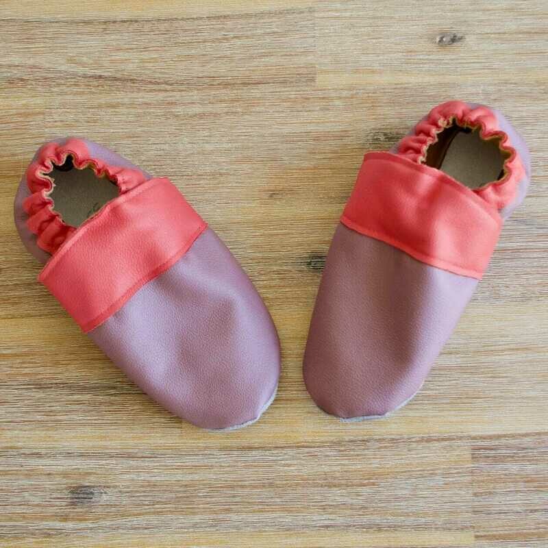 Chaussons cuir souple taille 33