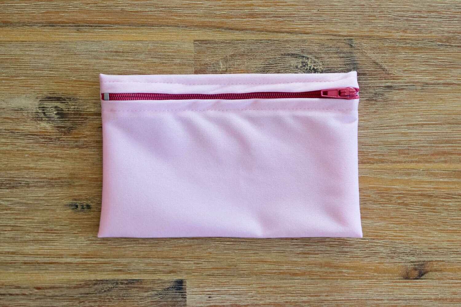 Pochette à serviette hygiénique rose