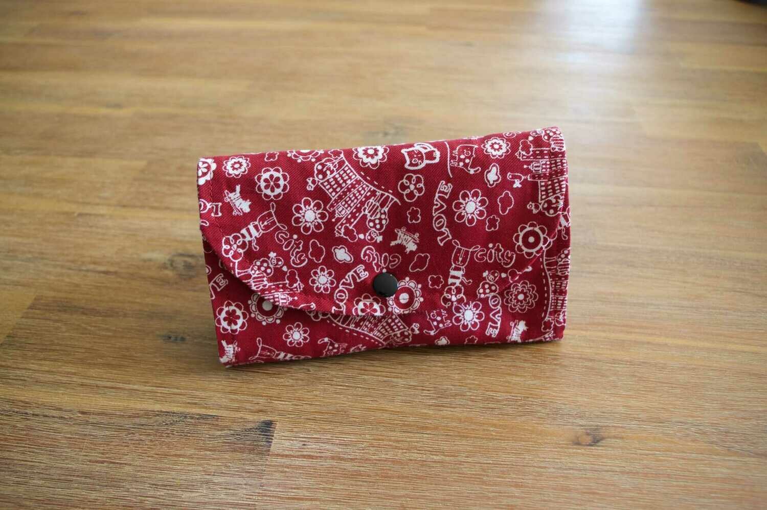 Tote bag City Moutarde-Framboise