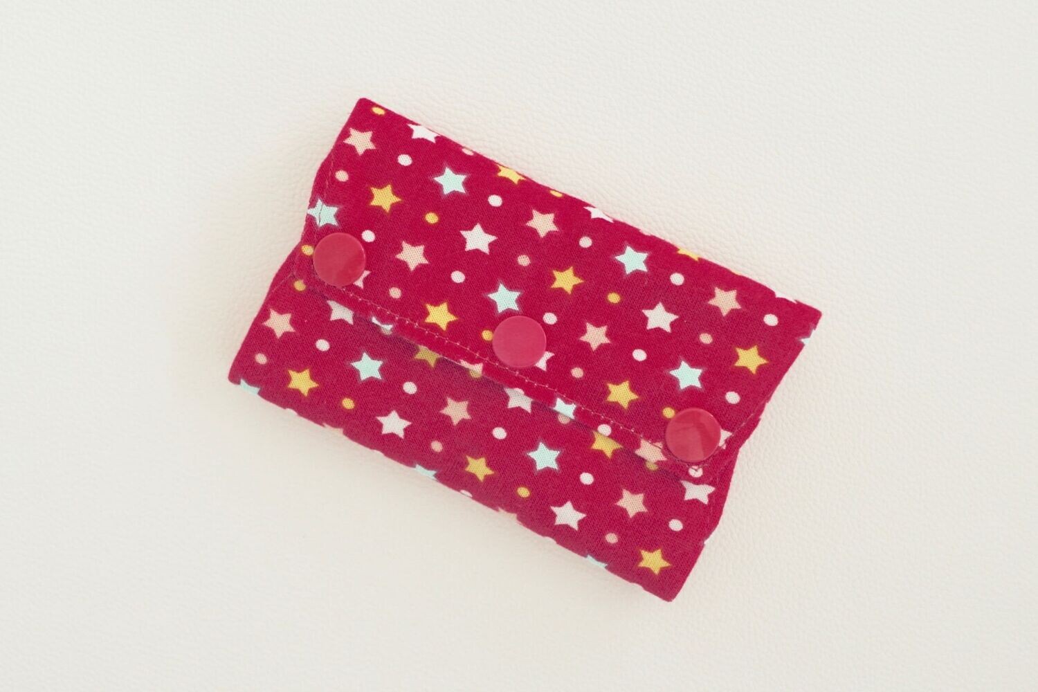 Serviette hygiénique lavable flux moyen Etoiles
