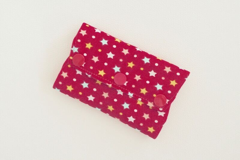Serviette hygiénique lavable flux moyen Etoiles