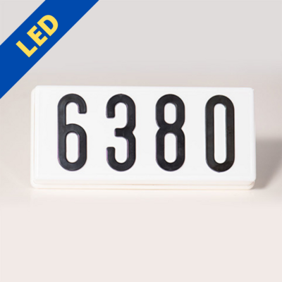 PLHN4WLED - LED Complete Address Sign - 4