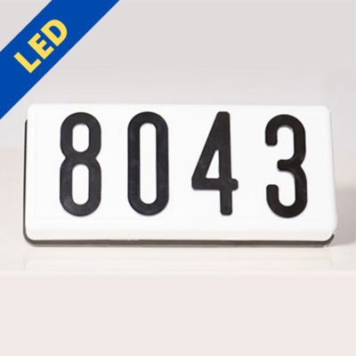 PLHN6LED - LED Complete Address Sign - 6