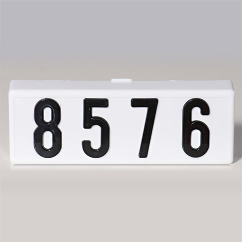 LENS3 - Lens Cover for 3" Numbers
