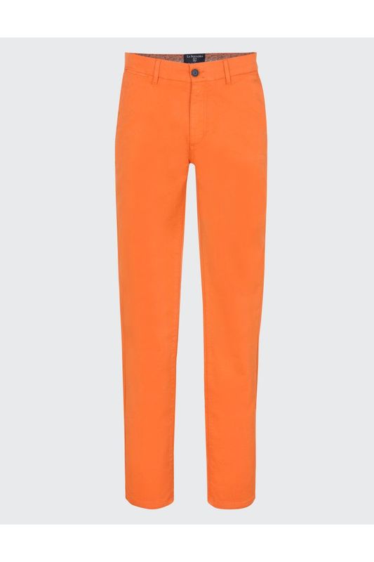 PANTALON CHINO LA SQUADRA ORANGE À NICE