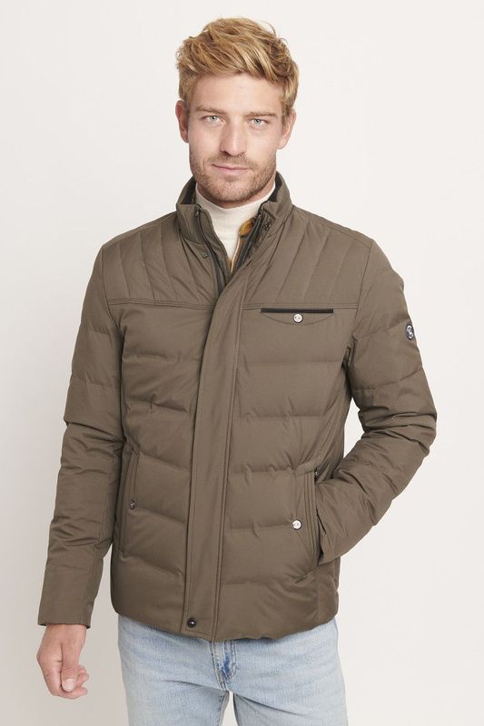 Parka mi longue kaki La Squadra