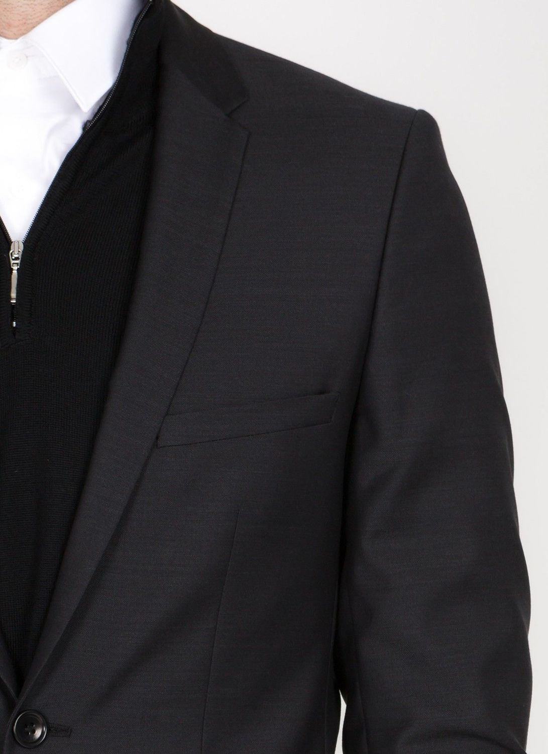 Costume Slim Fit Cloth Ermenegildo Zegna gris anthracite